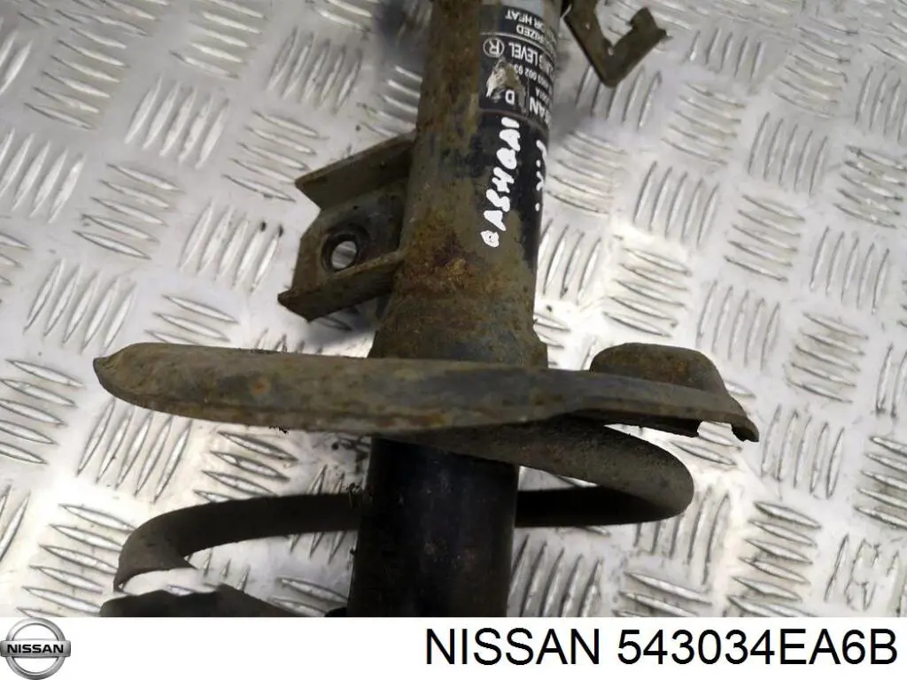 Амортизатора передній лівий 543034EA6B Nissan/Infiniti