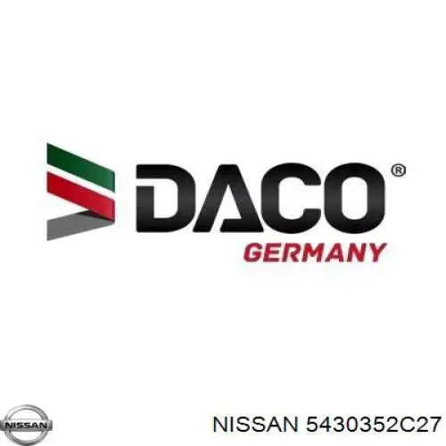 5430352C27 Nissan/Infiniti Ліва передня стійка