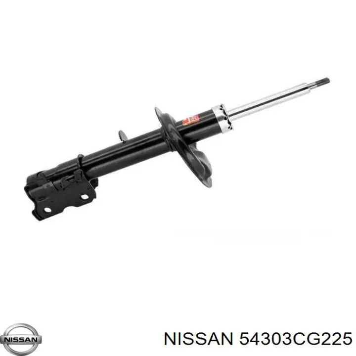 Амортизатор передньої підвіски, лівий Nissan/Infiniti 54303CG725 ціна, від 55.94 USD