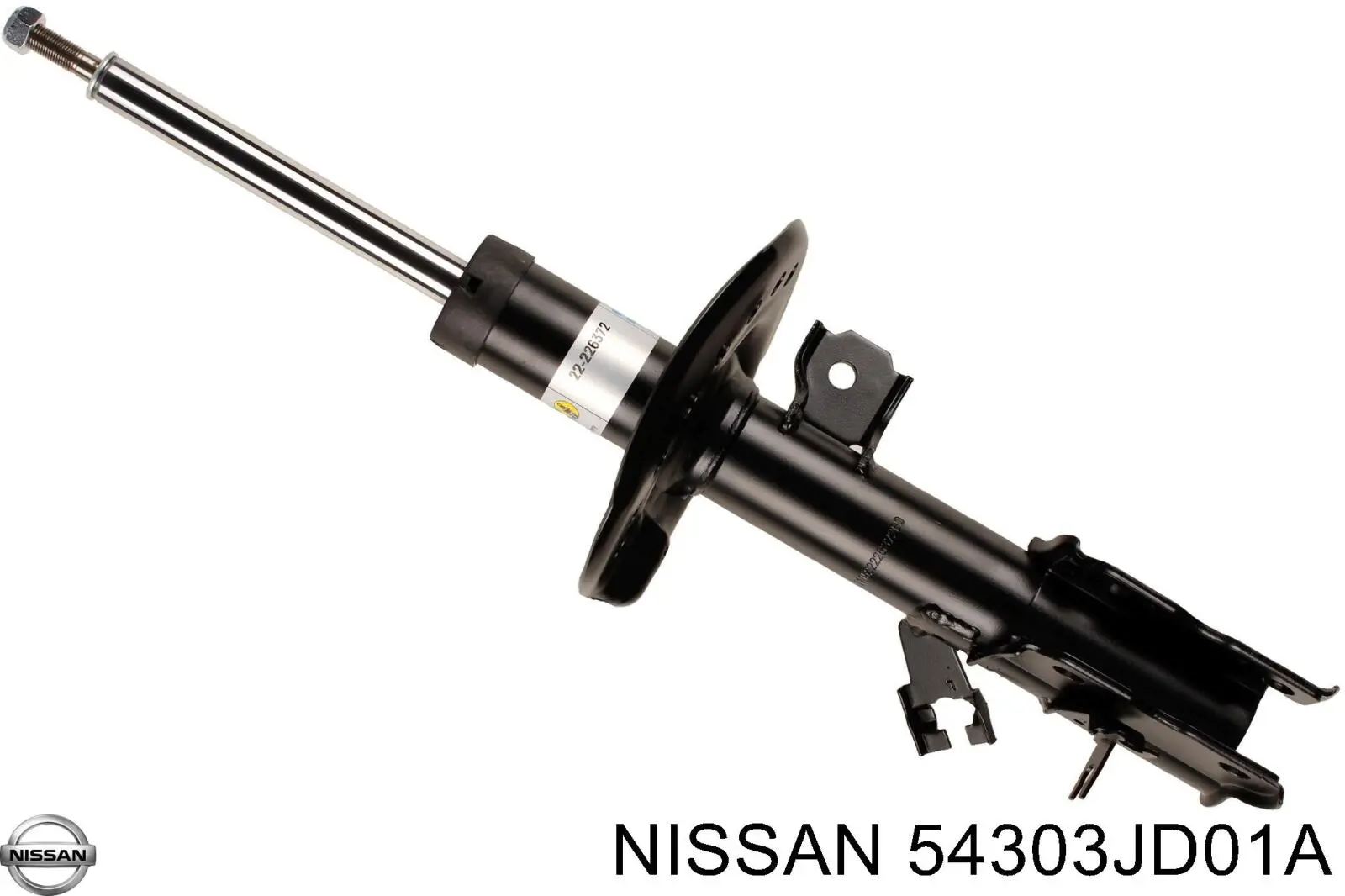 Амортизатор передньої підвіски, лівий Nissan/Infiniti 54303JD01A ціна, від 42.97 USD