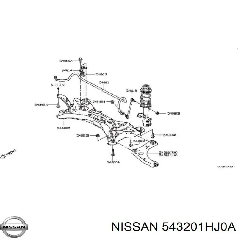 Купити D600223 Denckermann Опора амортизатора переднього
