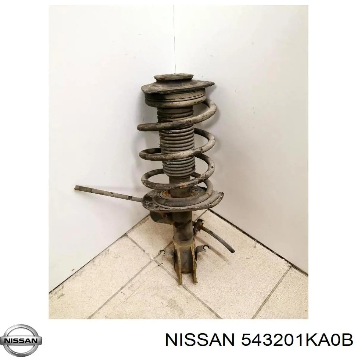 543201KA0B Nissan опора амортизатора переднього правого