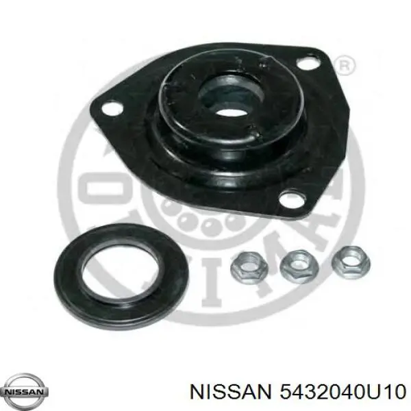 Опора амортизатора переднього 5432040U10 Nissan