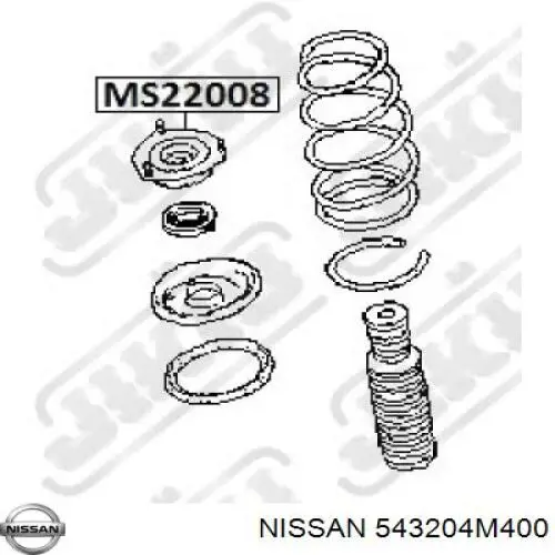 Опора стійки амортизатора переднього Nissan/Infiniti 543204M400 ціна, від 11.83 USD