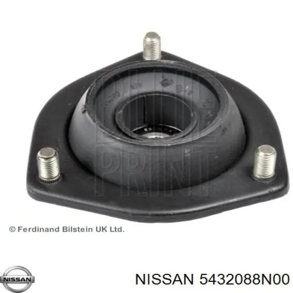 Опора стійки амортизатора переднього Nissan/Infiniti 5432088N00 ціна, від 17.79 USD