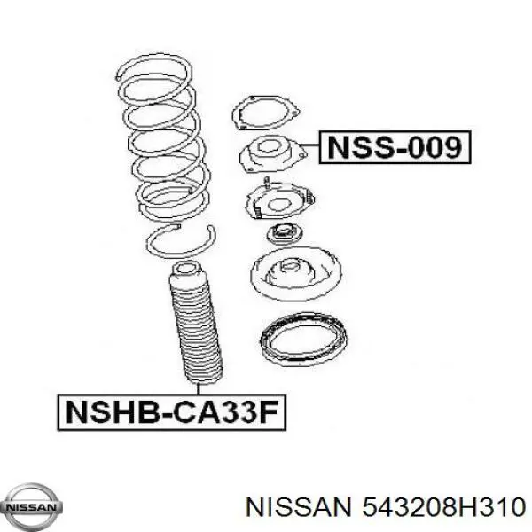 Купити 543208H310 Nissan/Infiniti Опора амортизатора переднього