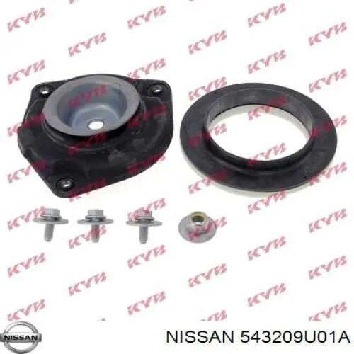 Купити 543209U01A Nissan/Infiniti Опора амортизатора переднього правого