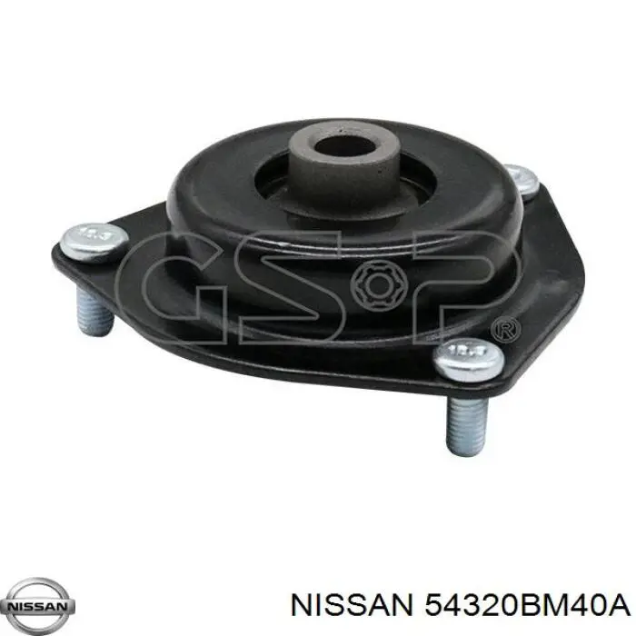Опора стійки амортизатора переднього Nissan/Infiniti 54320BM40A ціна, від 27.38 USD