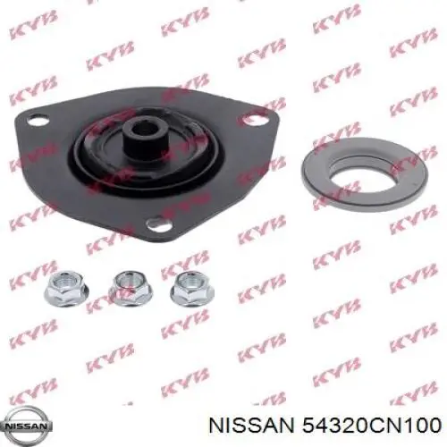 Опора стійки амортизатора переднього Nissan/Infiniti 54320CN100 ціна, від 6.87 USD