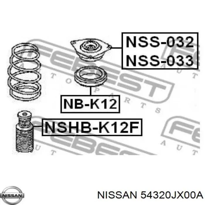 Купити 54320JX00A Nissan/Infiniti 