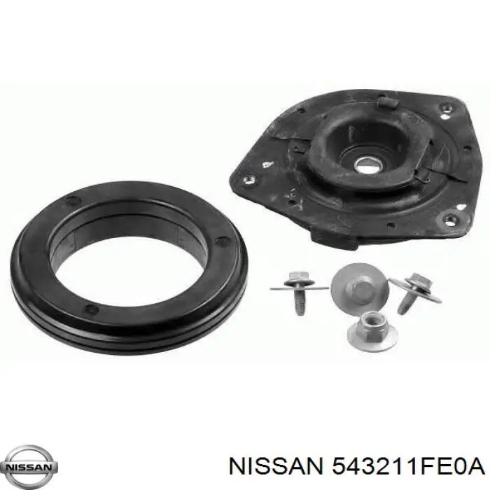 Опора амортизатора переднього лівого Nissan/Infiniti 543211FE0A ціна, від 35.78 USD