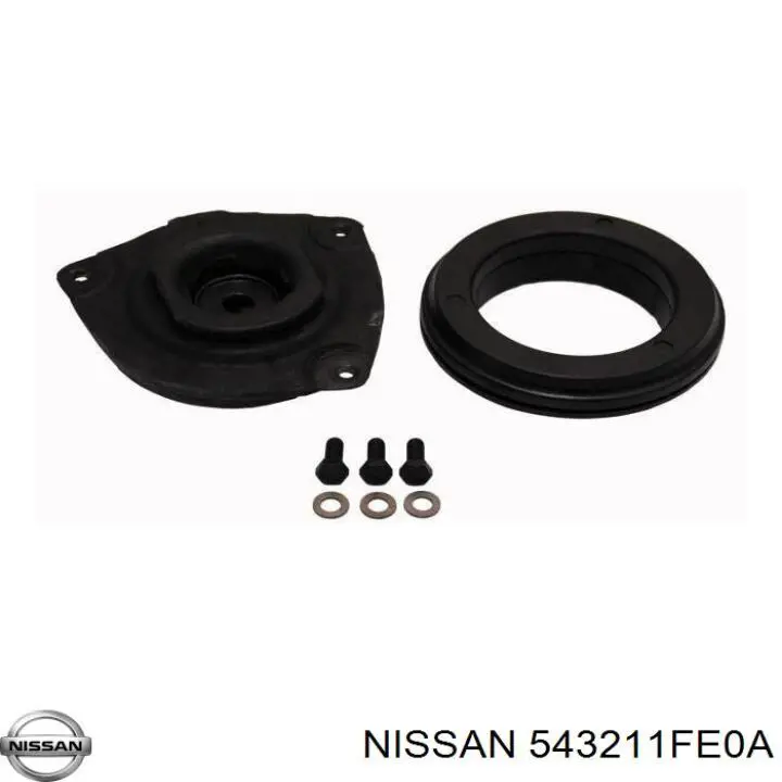543211FE0A Nissan/Infiniti Опора амортизатора переднього лівого