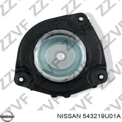 Опора амортизатора переднього лівого Nissan/Infiniti 543219U01A ціна, від 27.15 USD