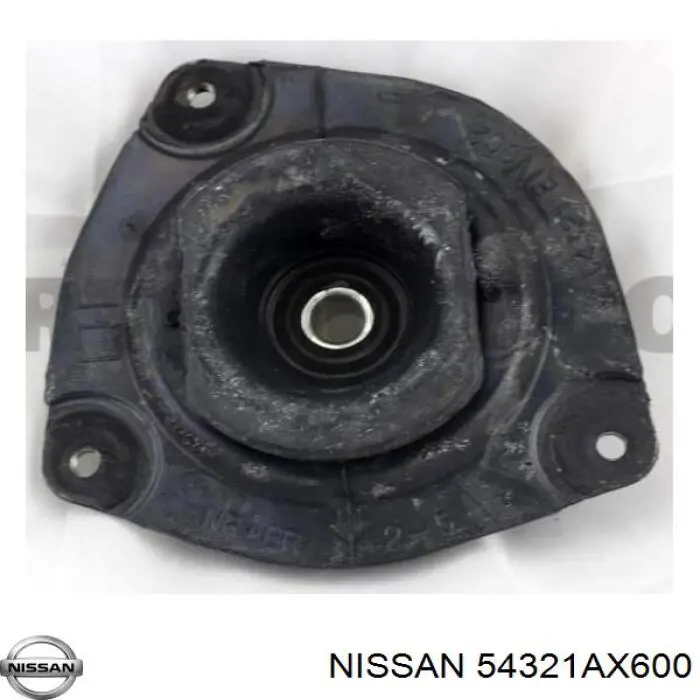 54321AX600 Nissan опора амортизатора переднього лівого