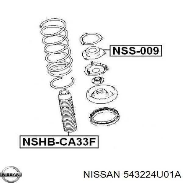 Купити 543224U01A Nissan/Infiniti Опора амортизатора переднього