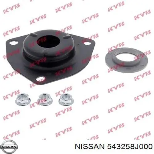 Підшипник верхньої опори Nissan/Infiniti 543258J000
