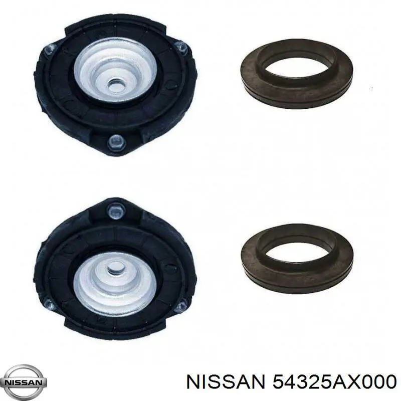 Підшипник опорний амортизатора, переднього Nissan/Infiniti 54325AX000 ціна, від 10.62 USD