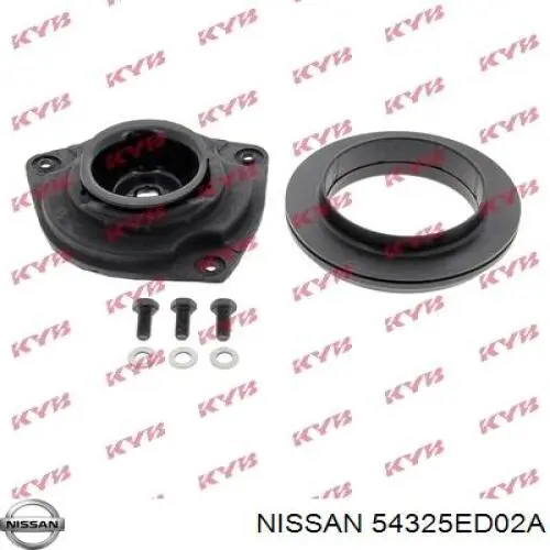 Підшипник опорний амортизатора, переднього Nissan/Infiniti 54325ED02A ціна, від 11.74 USD