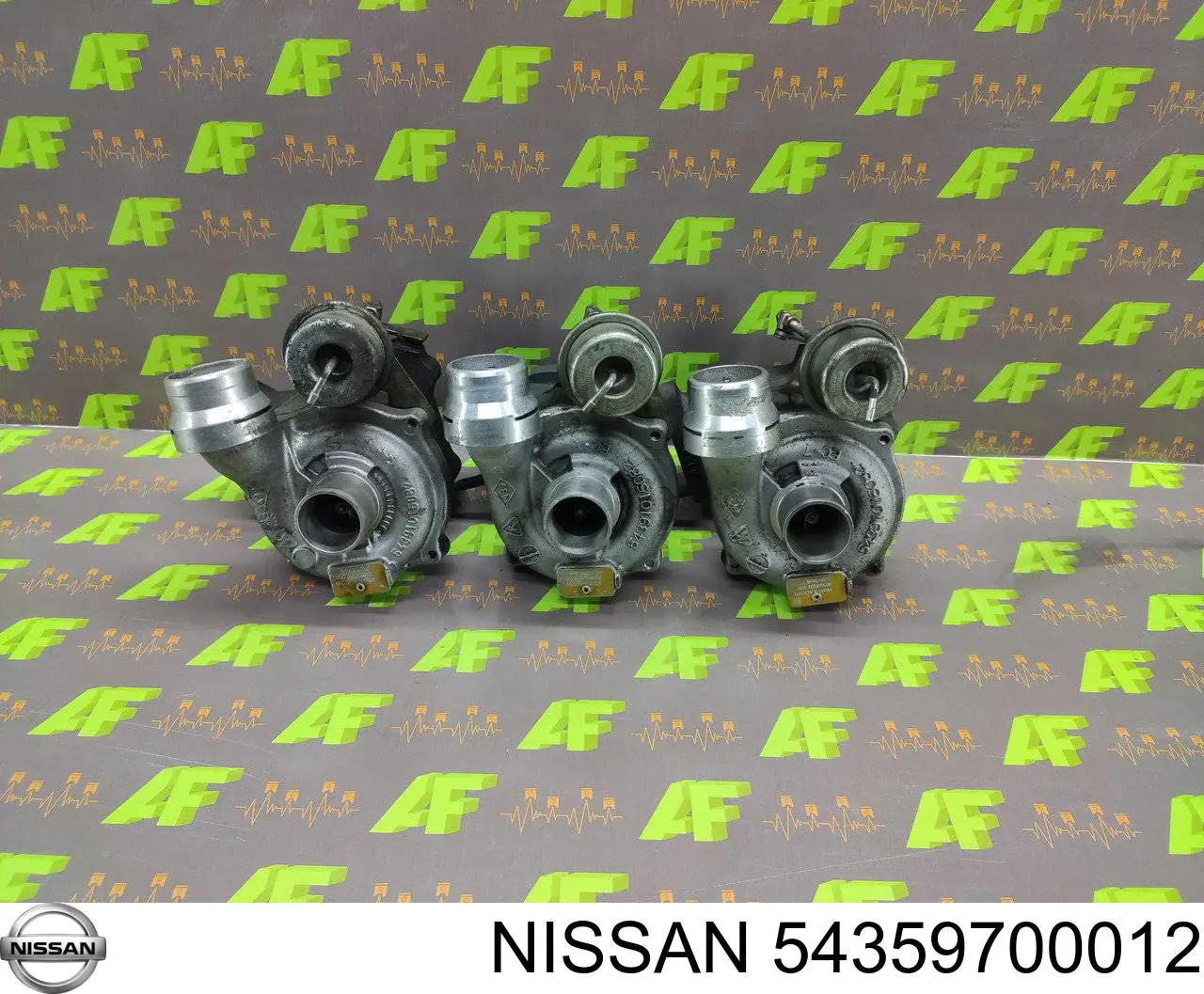 Турбіна Nissan/Infiniti 54359700012 ціна, від 110.50 USD