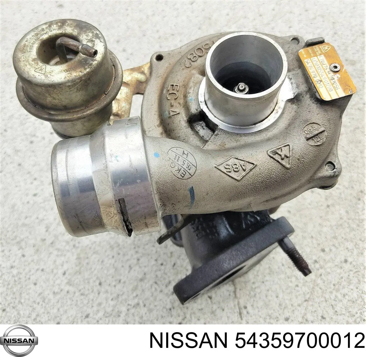 Купити 54359700012 Nissan/Infiniti Турбіна