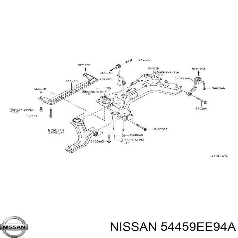 54459EE94A Nissan/Infiniti 