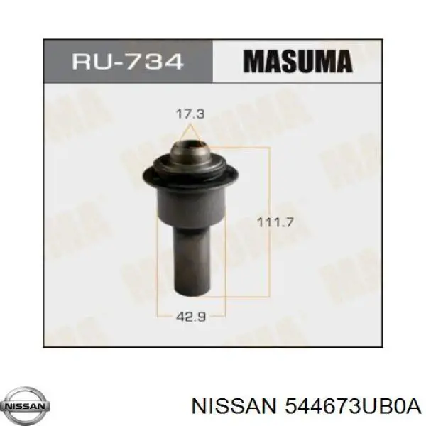 544673UB0A Nissan/Infiniti 