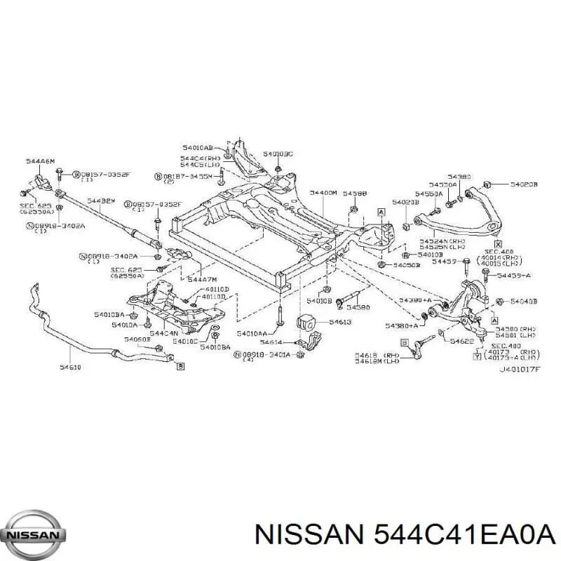 544C41EA0A Nissan/Infiniti 