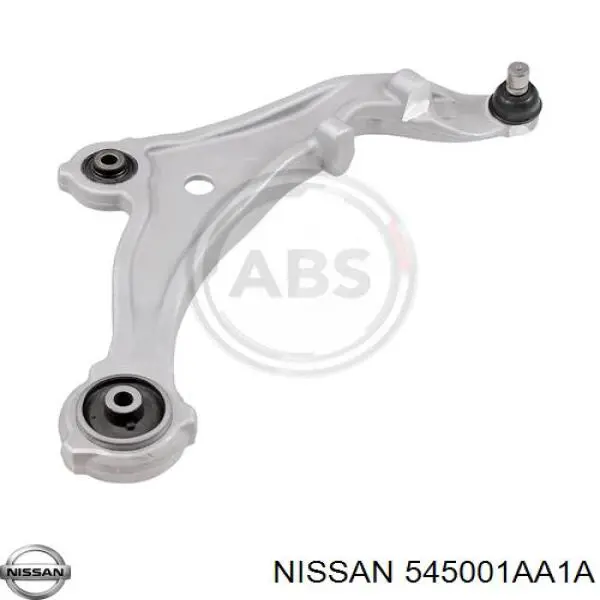 Важіль передньої підвіски нижній, правий Nissan/Infiniti 545001AA1A ціна, від 82.65 USD