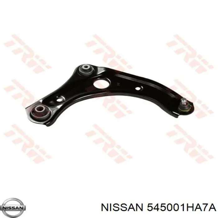 545001HA7A Nissan/Infiniti Важіль передньої підвіски нижній, правий