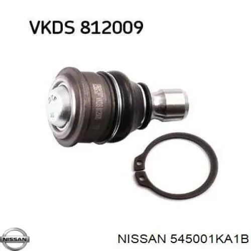 Важіль передньої підвіски нижній, правий Nissan/Infiniti 545001KA1B ціна, від 44.34 USD