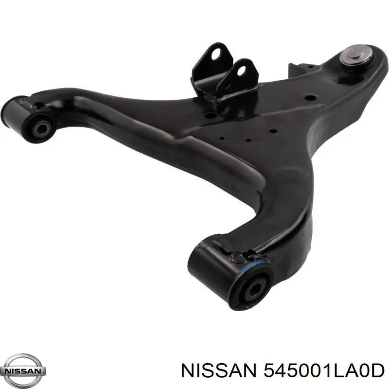 545001LA0D Nissan/Infiniti Важіль передньої підвіски нижній, правий