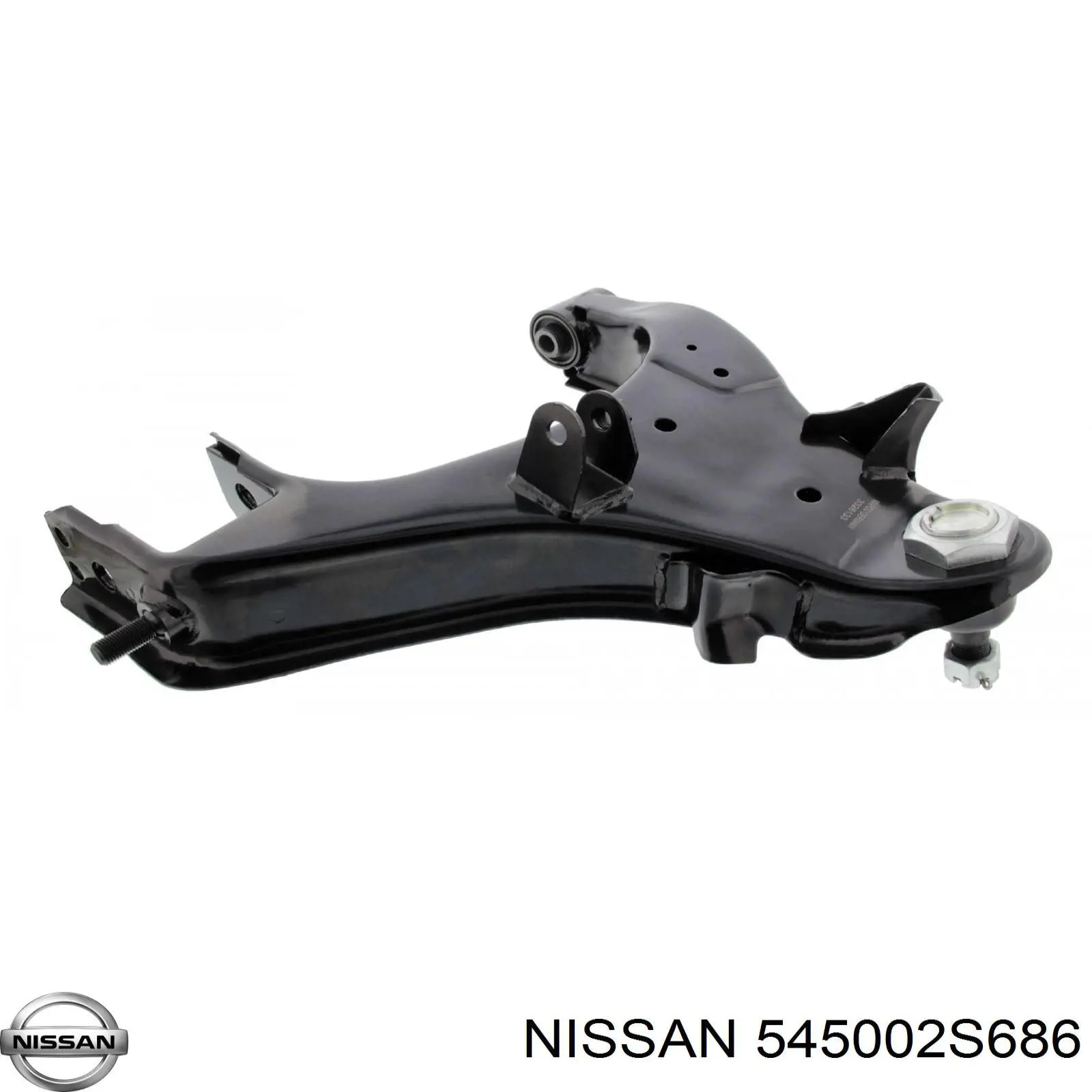 Правий важіль передній нижній підвіски Japan Parts BS153R