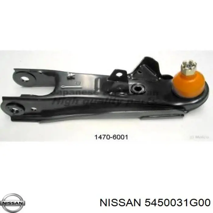 Важіль передній лівий Nissan/Infiniti 5450031G00 ціна, від 22.05 USD