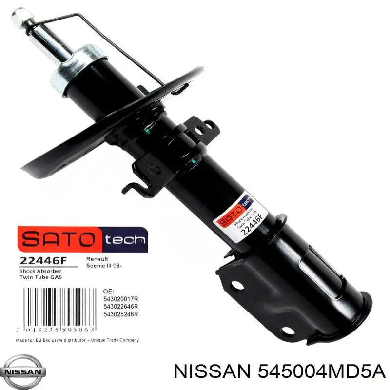 545004MD5A Nissan/Infiniti 