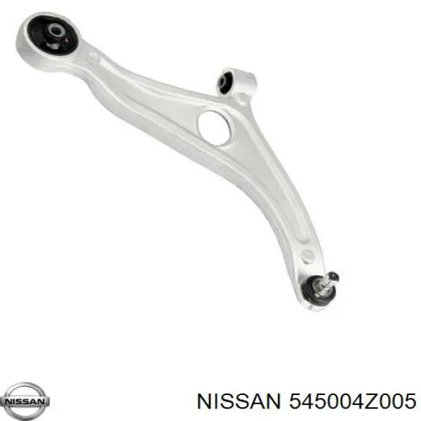 Важіль передньої підвіски нижній, правий 545004Z005 Nissan/Infiniti
