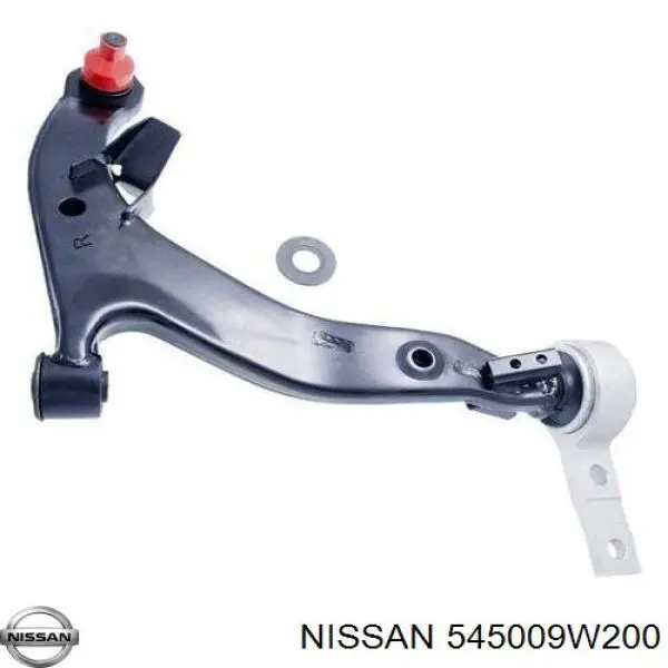 Важіль передньої підвіски нижній, правий Nissan/Infiniti 545009W200 ціна, від 86.52 USD