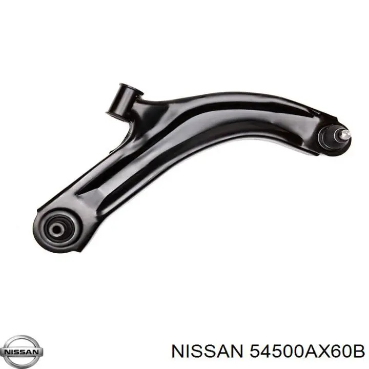 Купити 54500AX60B Nissan/Infiniti Важіль передньої підвіски нижній, правий