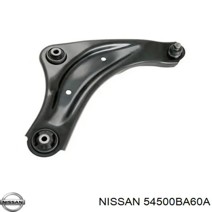 Важіль передньої підвіски нижній, правий Nissan/Infiniti 54500BA60A ціна, від 30.08 USD