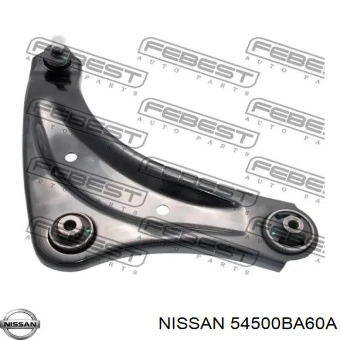 Купити 54500BA60A Nissan/Infiniti Важіль передньої підвіски нижній, правий