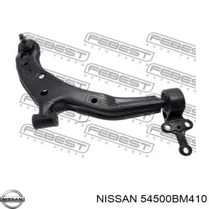 Купити 54500BM410 Nissan/Infiniti Важіль передньої підвіски нижній, правий