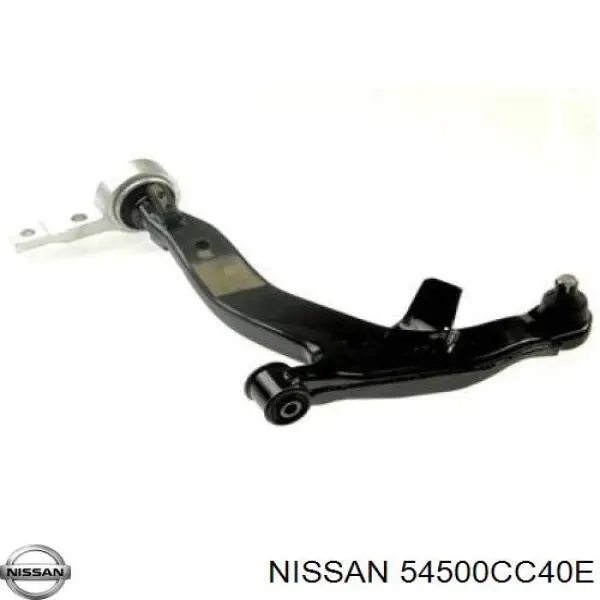 Важіль передньої підвіски нижній, правий Nissan/Infiniti 54500CC40E ціна, від 68.02 USD