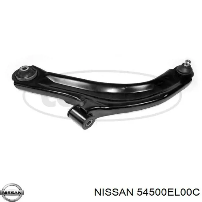 54500EL00C Nissan/Infiniti Важіль передньої підвіски нижній, правий