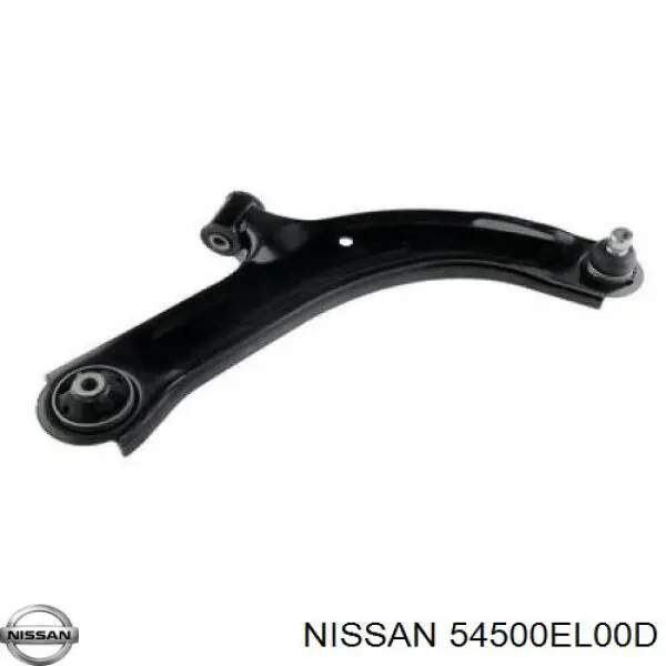 Правий важіль передній нижній підвіски Nissan/Infiniti 54500EL00D
