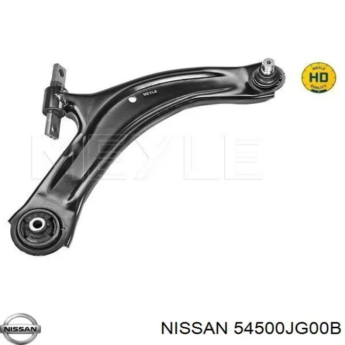 Купити 54500JG00B Nissan/Infiniti Важіль передньої підвіски нижній, правий