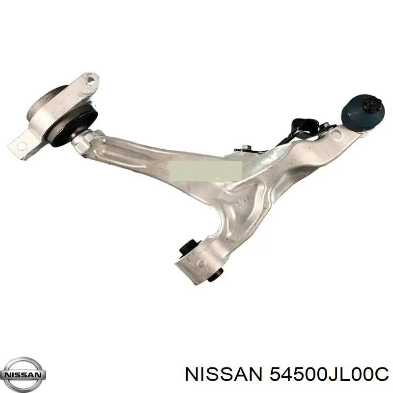 Важіль передньої підвіски нижній, правий Nissan/Infiniti 54500JL03B ціна, від 155.90 USD