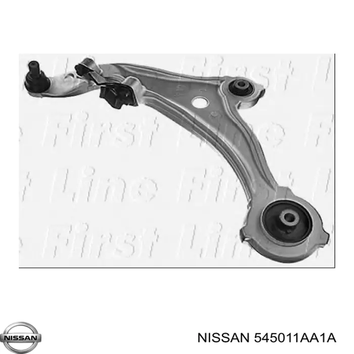 Купити 545011AA1A Nissan/Infiniti Лівий важіль передній нижній підвіски
