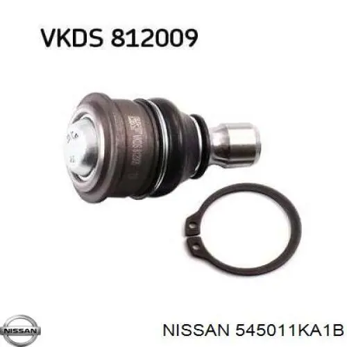 Купити 545011KA1B Nissan/Infiniti Лівий важіль передній нижній підвіски