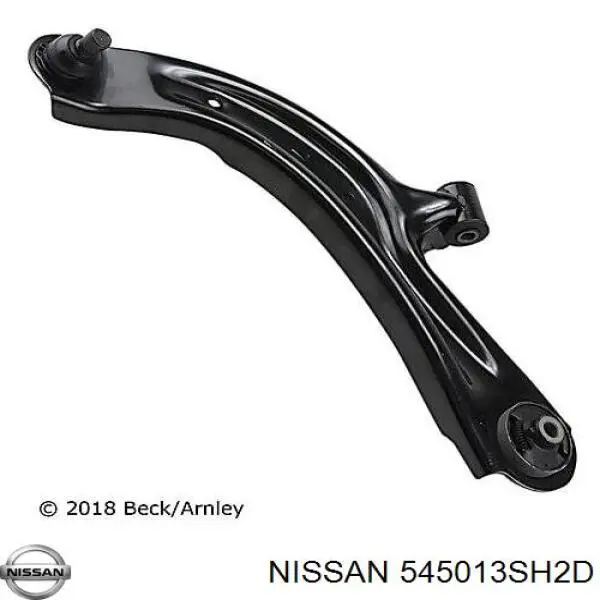 Купити 545013SH2D Nissan/Infiniti Лівий важіль передній нижній підвіски
