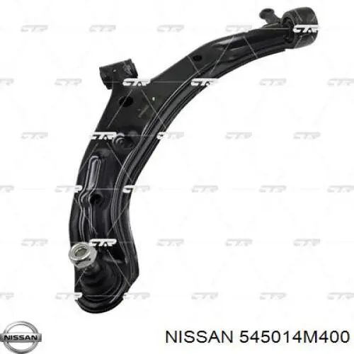 Важіль передньої підвіски нижній, лівий 545014M400 Nissan/Infiniti