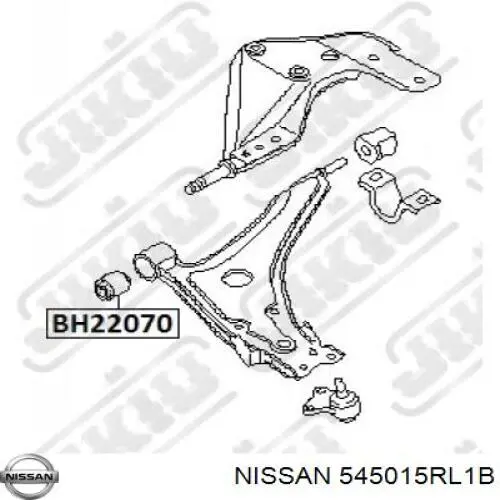 545015RL1B Nissan/Infiniti Поперечний важіль